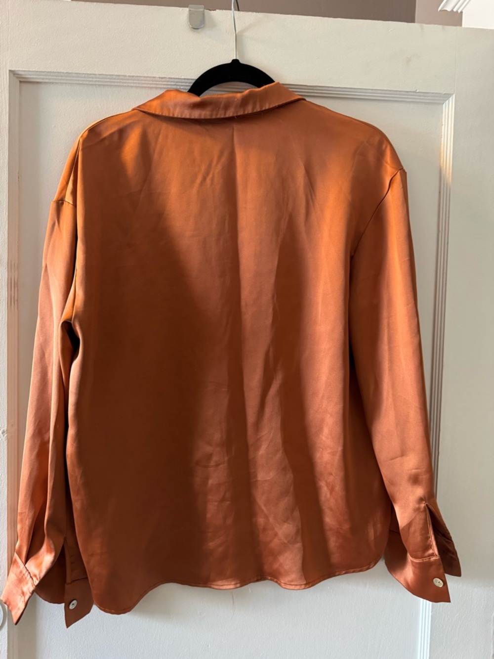 Rachel Zoe size large silky blouse - Picture 5 of 5